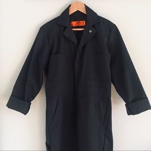 Red Kap Black Coveralls Jumpsuit